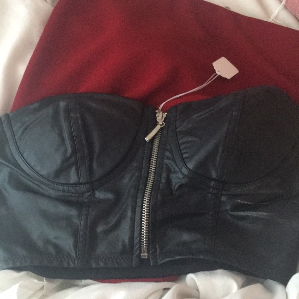 Black pleather forever 21